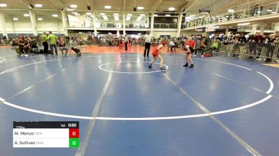 77 lbs Consi Of 8 #2 - Michael Menyo, Cape Ann YW vs Andrew Sullivan, Essex Junction VT