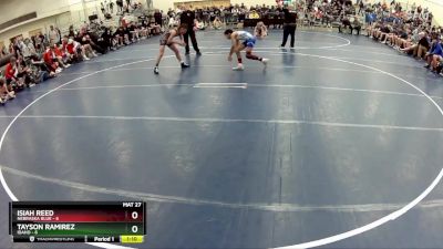 90 lbs Finals (8 Team) - Tayson Ramirez, Idaho vs Isiah Reed, Nebraska Blue