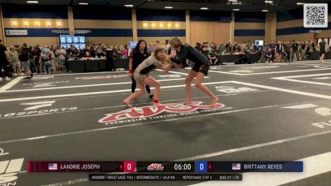 Landrie Joseph vs Brittany Reyes 2024 ADCC Las Vegas Open