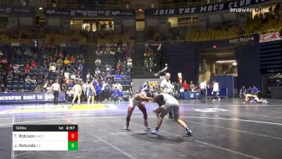 133 lbs Consolation - Theorius Robison, Northern Colorado vs Jake Rotunda, Citadel