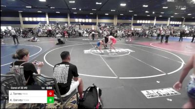 120 lbs Consi Of 32 #2 - Julian Torres, Prosser Wr Acd vs Kavi Garvey, Team Thunder