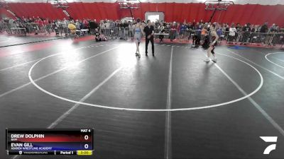 113 lbs Round 2 - Drew Dolphin, BAM vs Evan Gill, Askren Wrestling Academy