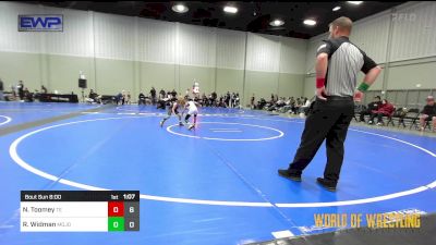 43 lbs Semifinal - Najm Toomey, Takedown Elite 9u vs Richard Widman, MOJO 9U