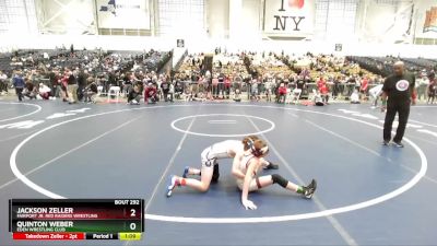 81 lbs Quarterfinal - Jackson Zeller, Fairport Jr. Red Raiders Wrestling vs Quinton Weber, Eden Wrestling Club