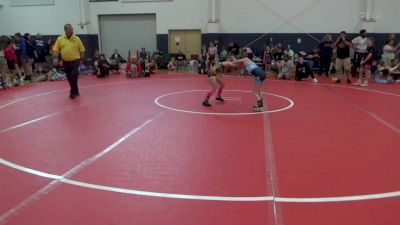 56-61.6 lbs Quarterfinal - Zoey Eicher, PA vs Marley Dixon, PA