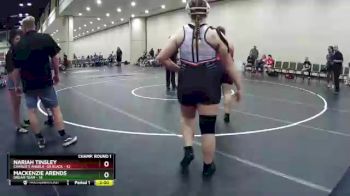 185 lbs Champ Round 1 (16 Team) - Mackenzie Arends, DREAM TEAM vs Nariah Tinsley, Charlie`s Angels- GA Black