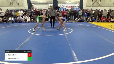 127 lbs R-32 - Logan Stewart, Reynolds vs Caden Barrientos, Lewiston-Porter-NY