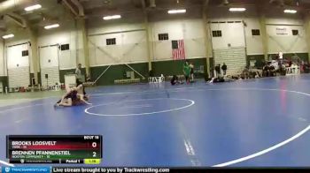 145 lbs Round 2 (16 Team) - Brooks Loosvelt, York vs Brennen Pfannenstiel, Norton Community