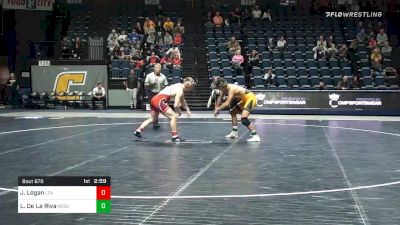 174 lbs Consolation - Jake Logan, Lehigh vs Lorenzo De La Riva, North Dakota State