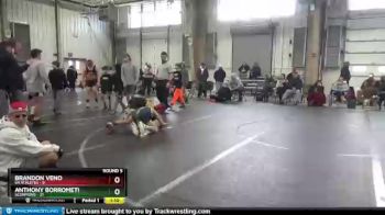 92 lbs Round 5 (6 Team) - Brandon Veno, 84 Athletes vs Anthony Borrometi, Scorpions