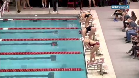 ND, CIN at IU, Women 1000 Free Heat 1