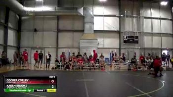 145 lbs Round 2 (6 Team) - Kaden Brooks, American Gladiators vs Cooper Corley, Elite Athletic Club W.E.