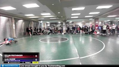 100 lbs Round 3 - Dylan Frothinger, Suples vs Ilan Shank, Bulldog Wrestling Club