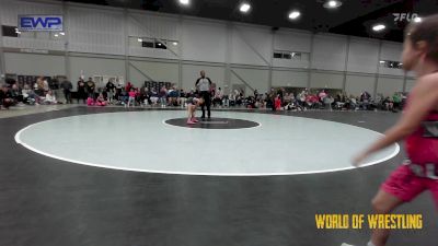 50 lbs Rr Rnd 2 - Wrynlee Hauenstein, Mean Girls vs Tyanna Evans, OK Supergirls Black