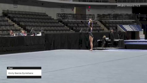 Emily Garcia Gymkhana Gymnastics - Floor - 2022 Elevate the Stage Huntsville presented by SportsMED & Crestwood