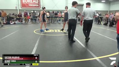 170 lbs Quarterfinal - Victor DeJesus, Wild Buffalo Wrestling Club vs Bobby Shea, Nova WC