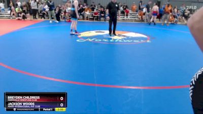 130 lbs Round 1 - Breyden Childress, Marysville Wrestling Club vs Jackson Woods, Askeo International Mat Club