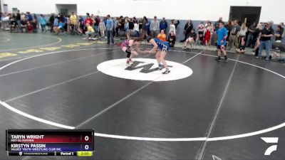 136 lbs Final - Taryn Wright, Mat-Su Matmen vs Kirstyn Passin, Valdez Youth Wrestling Club Inc.