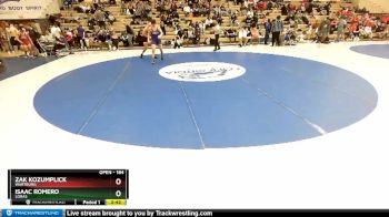 184 lbs Cons. Round 4 - Isaac Romero, Loras vs Zak Kozumplick, Wartburg