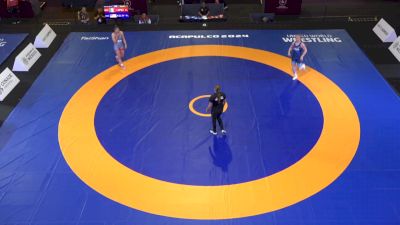 65 kg Round 2 - Macey Kilty, USA vs Andrea Lopez, MEX