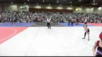 62 lbs Quarterfinal - Mason Weight, Roseburg May Club vs Zaden Coomes, Durham Elite