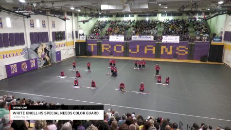 White Knoll HS Special Needs Color Guard "Lexington SC" at 2024 WGI Guard Charlotte Regional