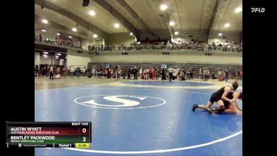 115 lbs Cons. Round 3 - Austin Wyatt, Southern Boone Wrestling Club vs Bentley Packwood, Repmo Wrestling Club