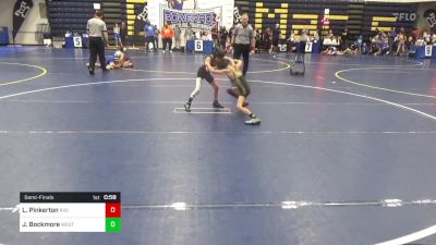 48 lbs Semifinal - Luke Pinkerton, Rising Kingz vs Jadon Bockmore, Westshore