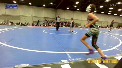 55 lbs Rr Rnd 2 - Mia Brigge, MOJO Girls vs Khloe Enriquez, Aggression Legionaries Girls