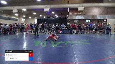 68 kg Rnd Of 16 - Cayden Oseen, Pennsylvania vs Duane Leslie, Team Idaho Wrestling Club