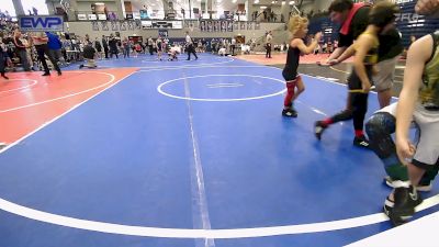 52 lbs Consi Of 4 - Brantley Williams, Arkansas vs Timber Elsey, Pottsville Apache Youth Wrestling