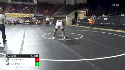 235 lbs Round Of 32 - Austin Salazar, Grays Harbor vs Jordan Brown, Virginia Tech WC