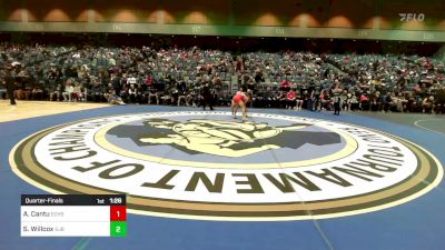 106 lbs Quarterfinal - Adonias Cantu, Eaglecrest vs Sean Willcox, St John Bosco