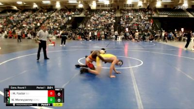 157 lbs Cons. Round 1 - Michael Foster, Briar Cliff (Iowa) vs William Moneypenny, Colorado Mesa University