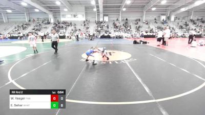 56 lbs Rr Rnd 2 - Wyatt Yeager, Felix Wrestling Academy vs Everett Sehar, What's Poppin?