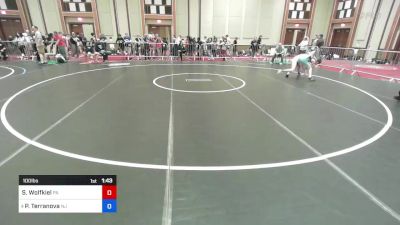 100 lbs Consolation - Sawyer Wolfkiel, Pa vs Pj Terranova, Nj