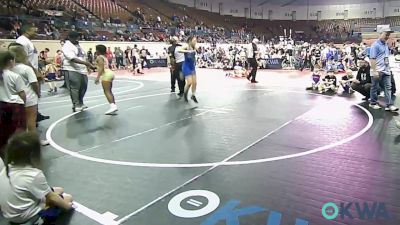 110 lbs Rr Rnd 5 - KiMorah Cathey, NE Cobras Black vs Kaisley Taber, Southern Swag