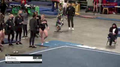 Pixie Brock - Floor, Air Force Academy - 2021 GymQuarters Invitational
