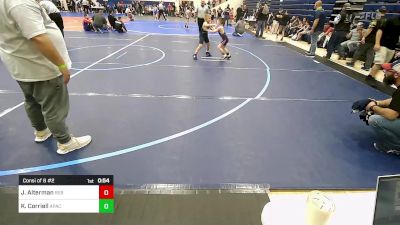 70 lbs Consi Of 8 #2 - Jon Alterman, Rebel Elite Wrestling vs Kasen Corriell, Apache Youth Wrestling