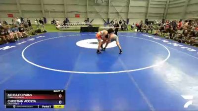 160 lbs Quarters & 1st Wb (16 Team) - Achilles Evans, Team Colorado vs Christian Acosta, California