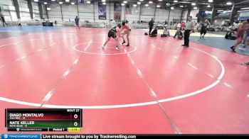 130 lbs Rd# 10- 4:00pm Saturday Final Pool - Nate Keller, M2TC Blue vs Diago Montalvo, Cali Red