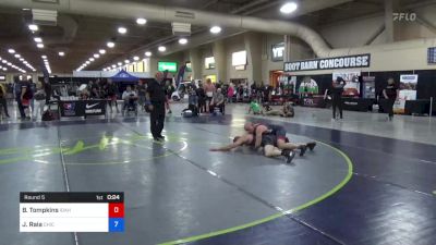 62 kg Round 5 - Blake Tompkins, Idaho vs Joe Raia, Chicago Wrestling Club