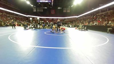 126 lbs Round Of 16 - Ashton Besmer, Buchanan vs Kaden Obien, West Park