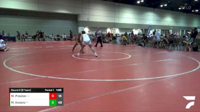 170 lbs Round 2 (8 Team) - Megan Preston, Sunbear Wrestling vs Mackenzie Konanz, MXW Purple