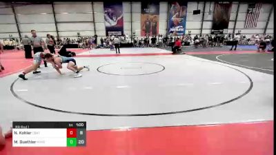 152 lbs Rr Rnd 1 - Nate Kohler, Central Maryland Wrestling Red vs Matt Guathier, Shore Thing Sun