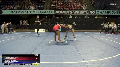 191 lbs 3rd Place Match - Alexa Garcia, King University vs Traeh Haynes, North Central (IL)