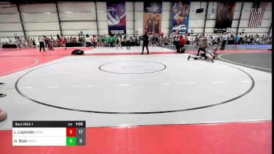 132 lbs Rr Rnd 1 - Lucas Lapinski, Shore Thing Wave vs Hunter Blair, Ohio Titan