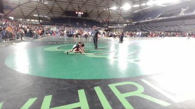 62 lbs Cons. Round 2 - Lorenzo Rodriguez, Mount Vernon Pitbulls Wrestling vs Caden Heer, White River Hornets Wrestling Club