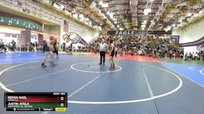 138 Boys Cons. Round 2 - Justin Ayala, Southwest (El Centro) vs Refan Nael, Valhalla