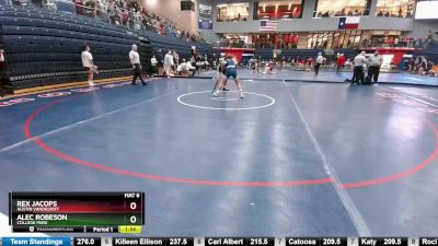 157 lbs Quarterfinal - Alec Robeson, College Park vs Rex Jacops, Austin Vandegrift